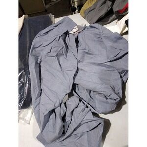 Eleventy Wide-leg trousers with creases Blue Size; 40